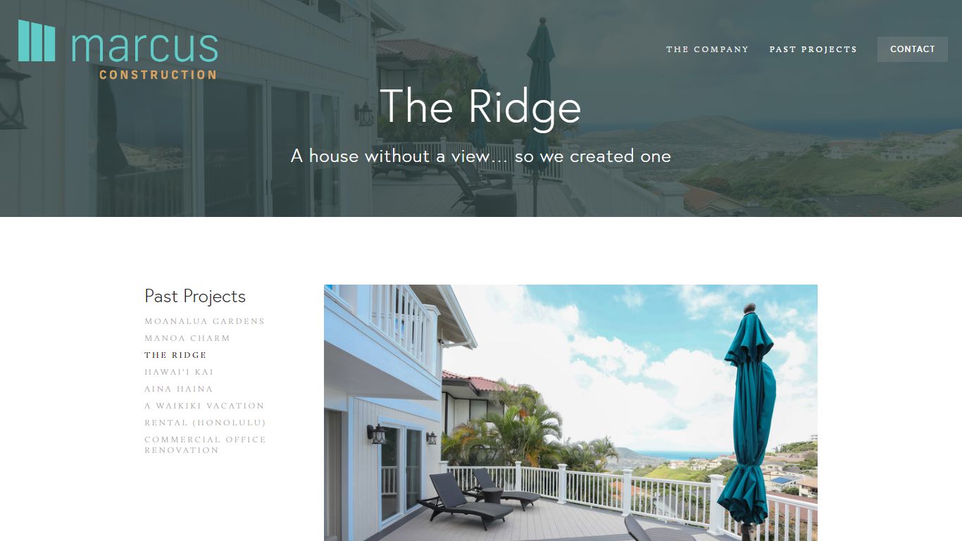 The Ridge Construction — Hawaii Home Construction | Marcus Construction ...