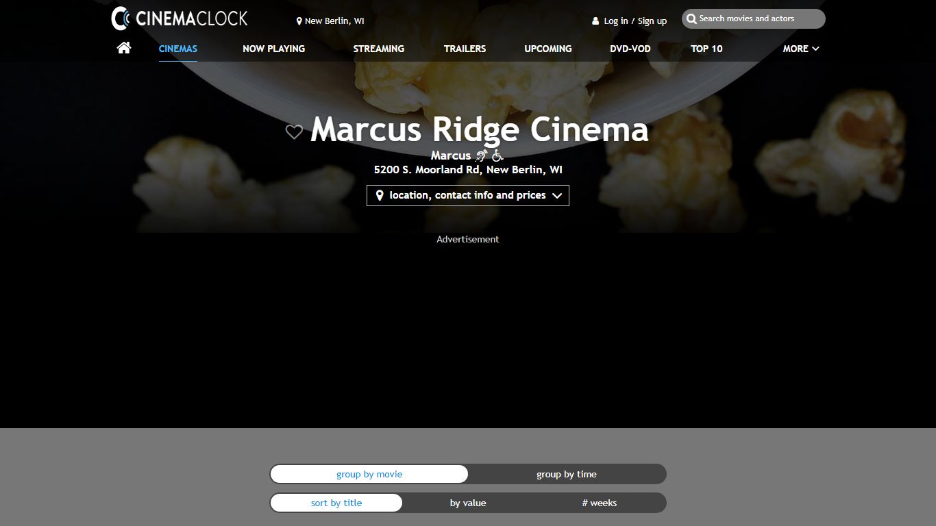 Marcus Ridge Cinema movies and showtimes